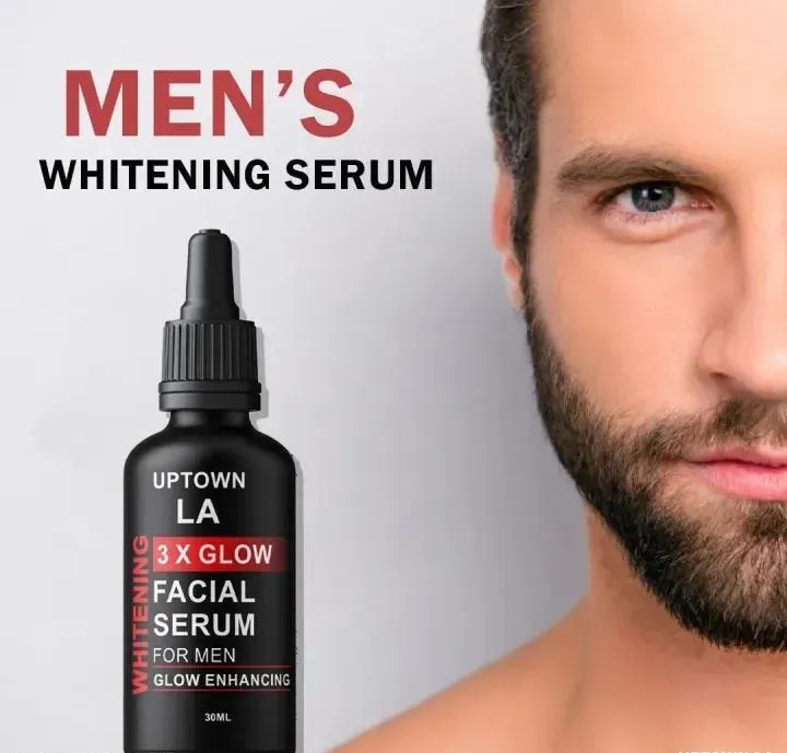 Men’s Whitening Facial Serum 30ml – Glow Enhancer & Skin Brightening Serum for Men